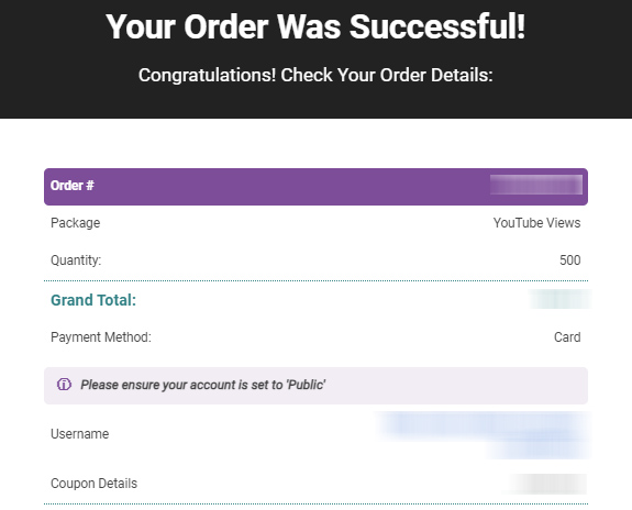 Confirmation Email